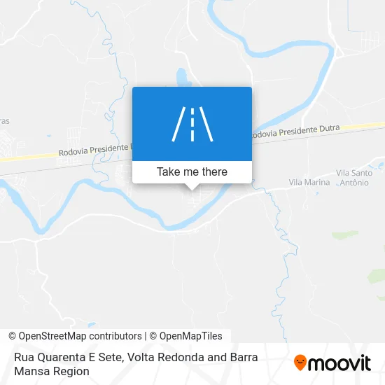 Rua Quarenta E Sete map