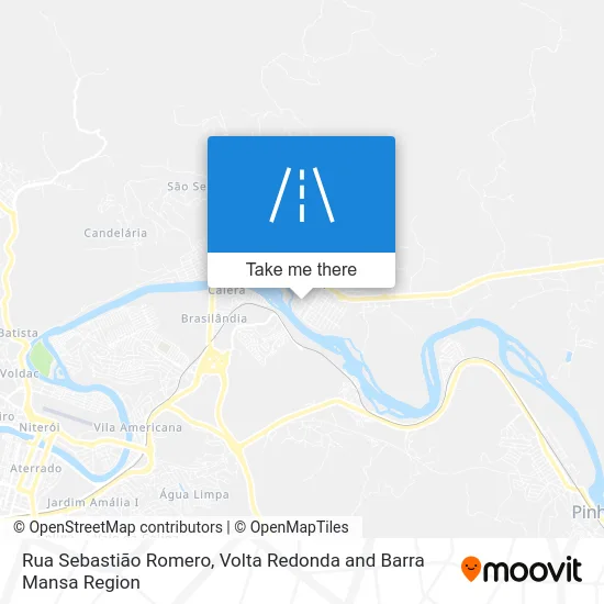 Rua Sebastião Romero map