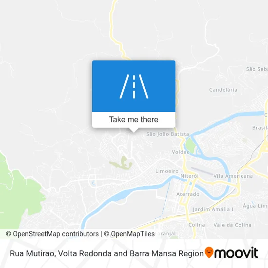 Rua Mutirao map