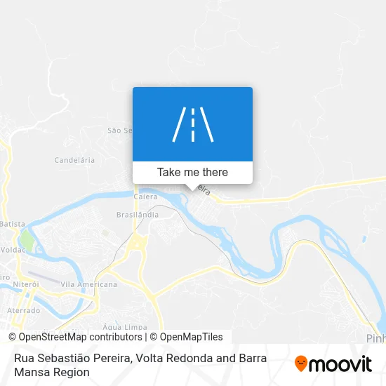 Rua Sebastião Pereira map