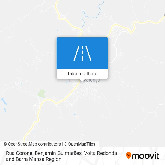 Rua Coronel Benjamin Guimarães map