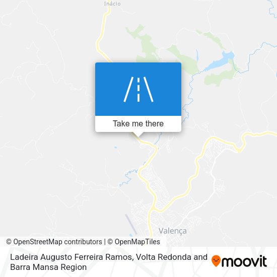 Ladeira Augusto Ferreira Ramos map