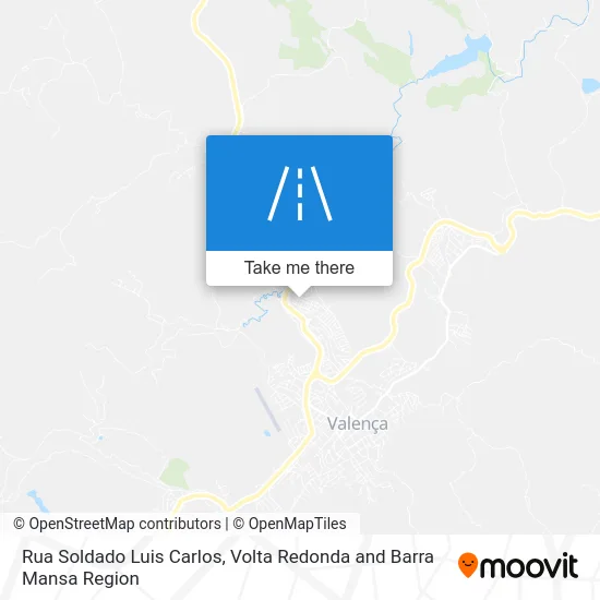 Rua Soldado Luis Carlos map