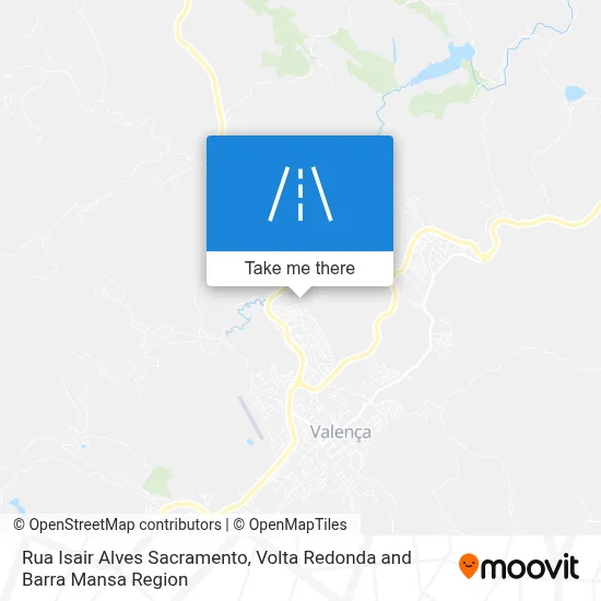 Rua Isair Alves Sacramento map