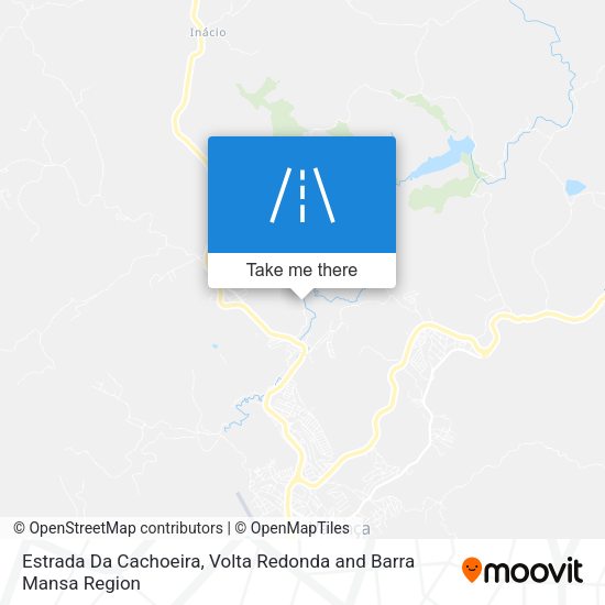 Estrada Da Cachoeira map