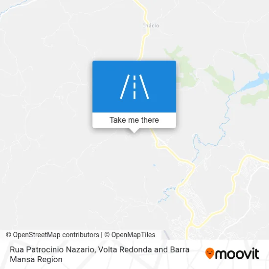 Rua Patrocinio Nazario map