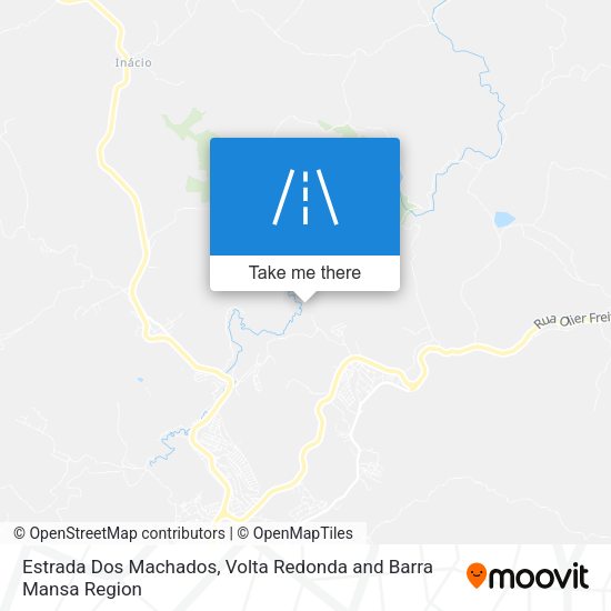 Estrada Dos Machados map