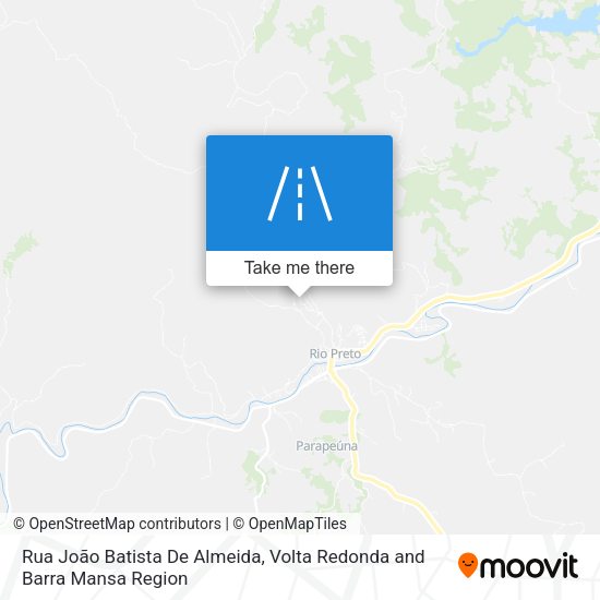 Rua João Batista De Almeida map
