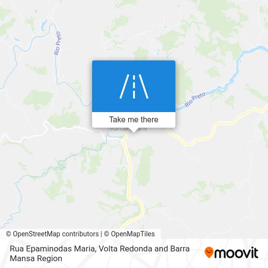 Rua Epaminodas Maria map