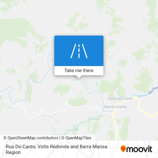 Rua Do Canto map
