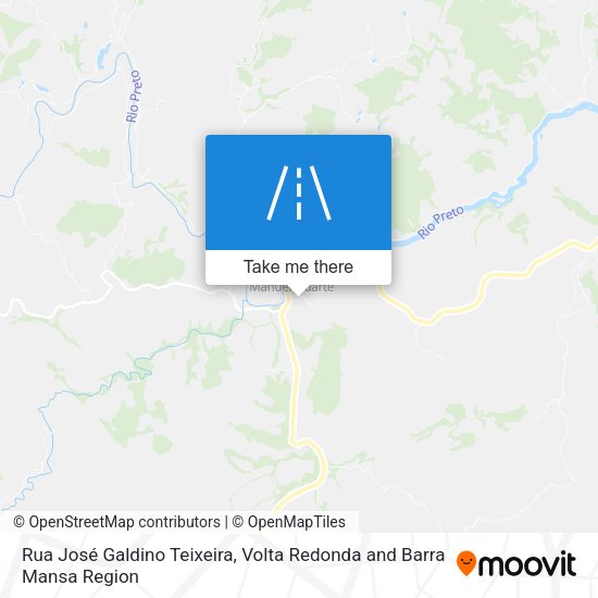 Rua José Galdino Teixeira map