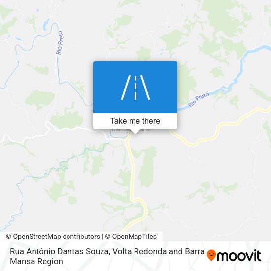 Rua Antônio Dantas Souza map