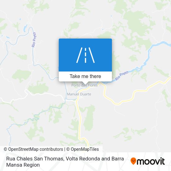 Rua Chales San Thomas map