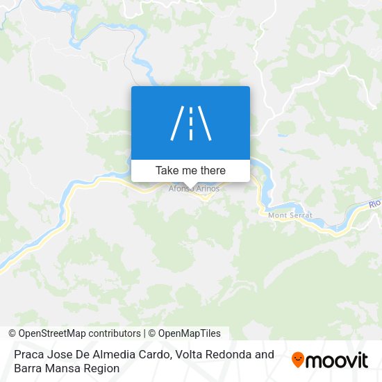 Praca Jose De Almedia Cardo map