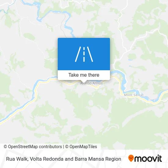 Rua Walk map