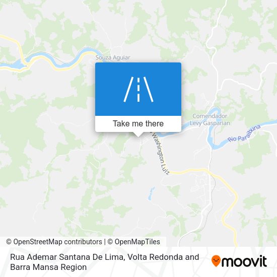 Rua Ademar Santana De Lima map