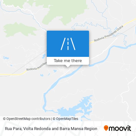 Rua Para map