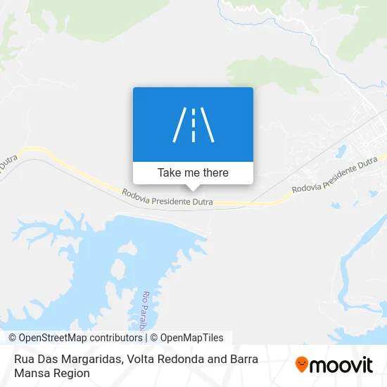 Rua Das Margaridas map