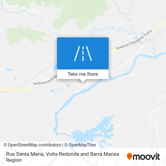 Rua Santa Maria map