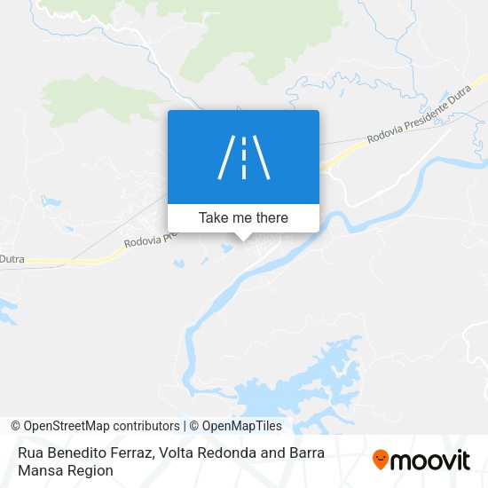 Rua Benedito Ferraz map