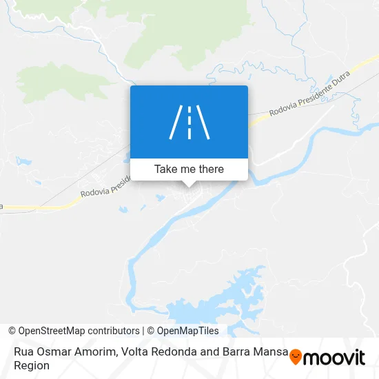 Rua Osmar Amorim map