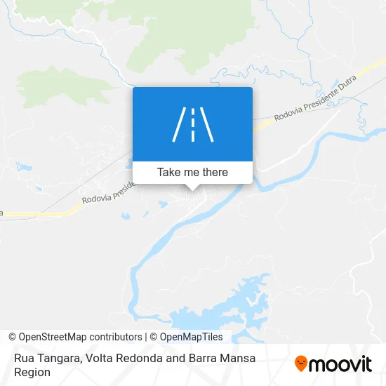 Rua Tangara map