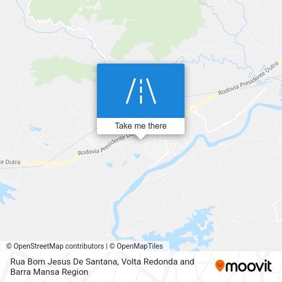 Rua Bom Jesus De Santana map