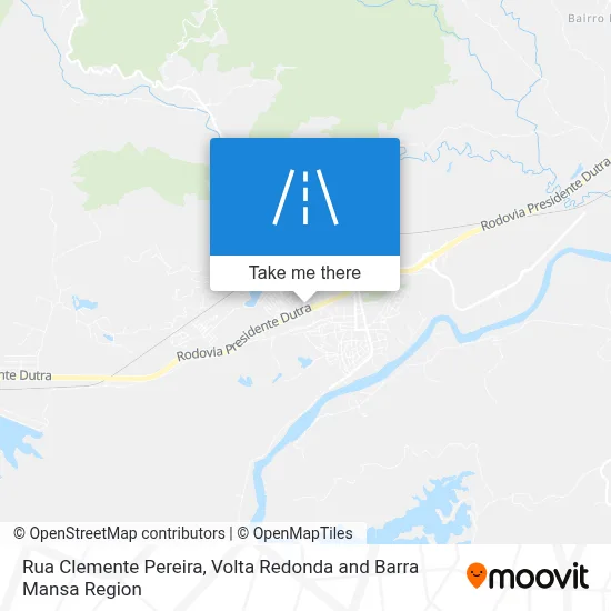 Rua Clemente Pereira map