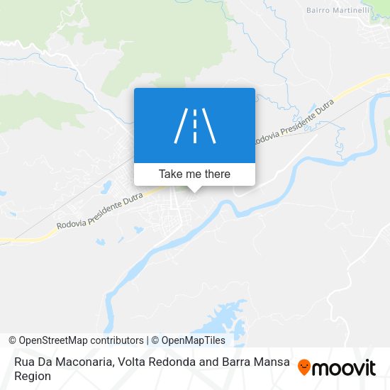 Rua Da Maconaria map
