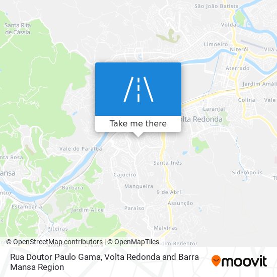 Rua Doutor Paulo Gama map