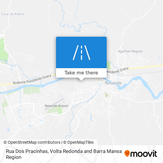 Rua Dos Pracinhas map