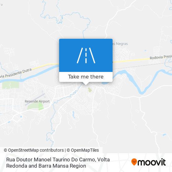 Mapa Rua Doutor Manoel Taurino Do Carmo