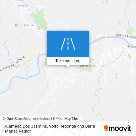 Alameda Dos Jasmins map