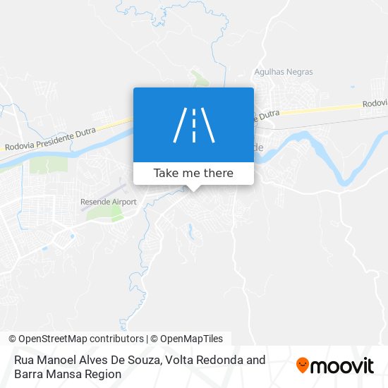 Mapa Rua Manoel Alves De Souza