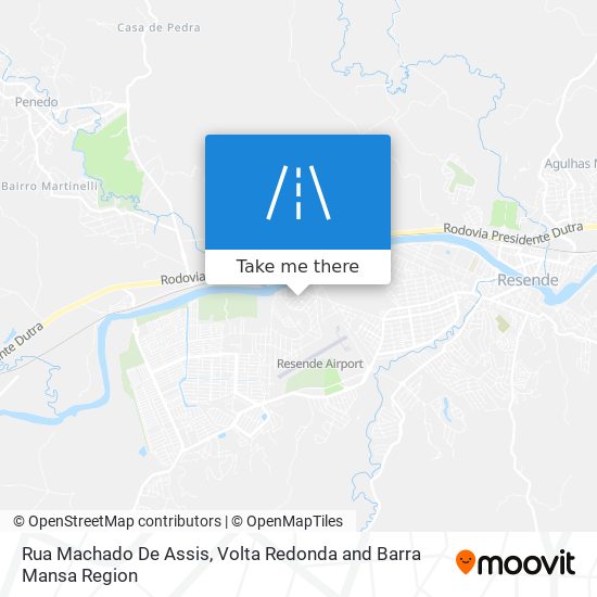 Mapa Rua Machado De Assis