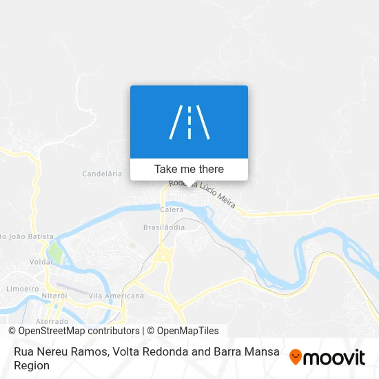 Rua Nereu Ramos map