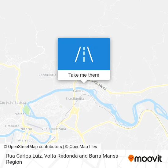 Rua Carlos Luiz map