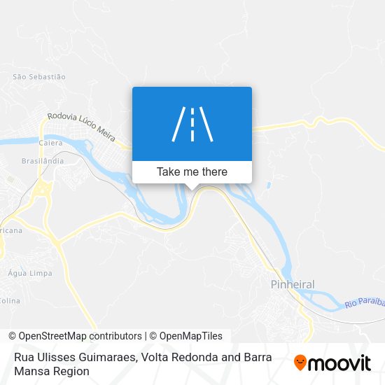 Rua Ulisses Guimaraes map