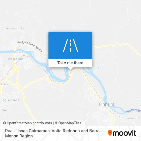 Rua Ulisses Guimaraes map