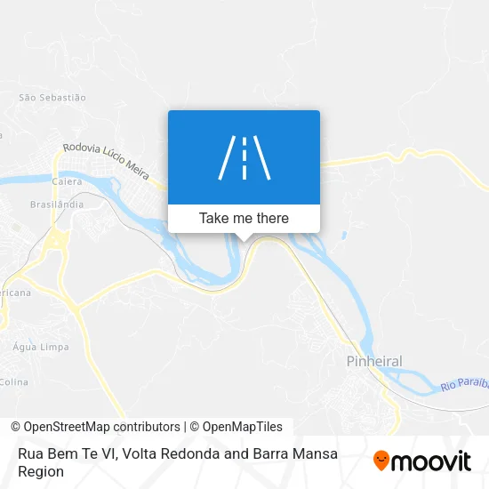 Rua Bem Te VI map