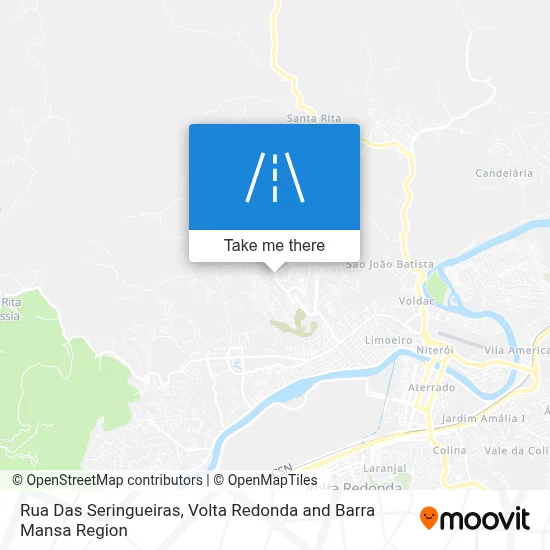 Rua Das Seringueiras map