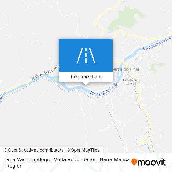 Rua Vargem Alegre map