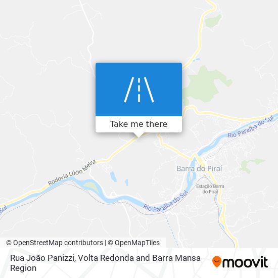 Rua João Panizzi map