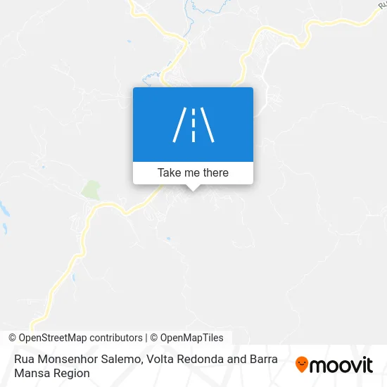 Rua Monsenhor Salemo map