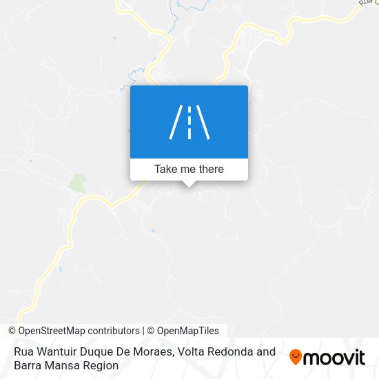 Rua Wantuir Duque De Moraes map