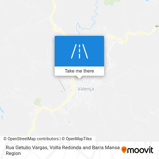 Rua Getulio Vargas map