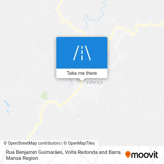 Rua Benjamin Guimarães map