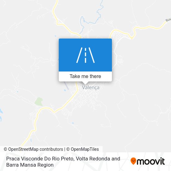 Praca Visconde Do Rio Preto map