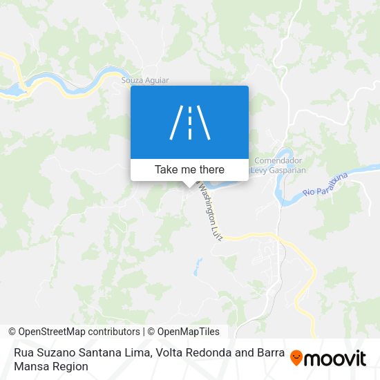 Rua Suzano Santana Lima map