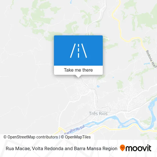 Rua Macae map
